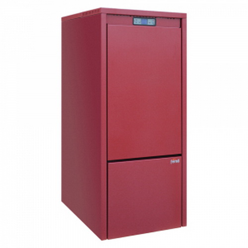 Cazan din otel pe peleti FERROLI BIOMAX PLUS 24 cu boiler incorporat 100 litri - 24 kW